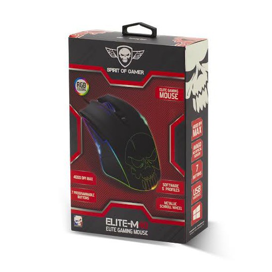 SOURIS GAMING SPIRIT OF GAMER ELITE-M40 RGB NEW