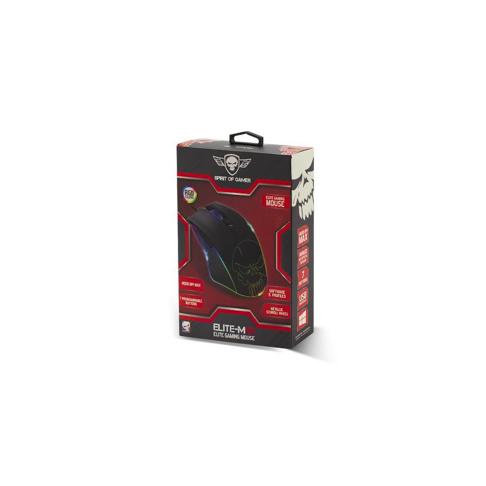 SOURIS GAMING SPIRIT OF GAMER ELITE-M40 RGB NEW
