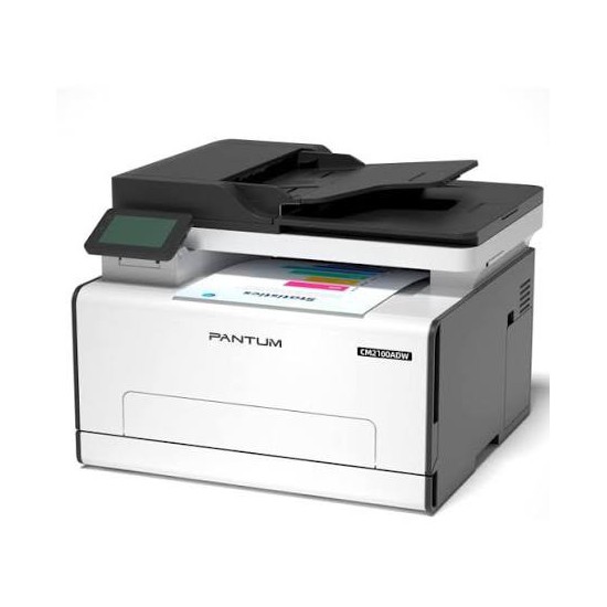IMPRIMANTE PANTUM MULTIFONCTION A4 LASER COULEUR CM2100ADN TACTILE R/V ADF