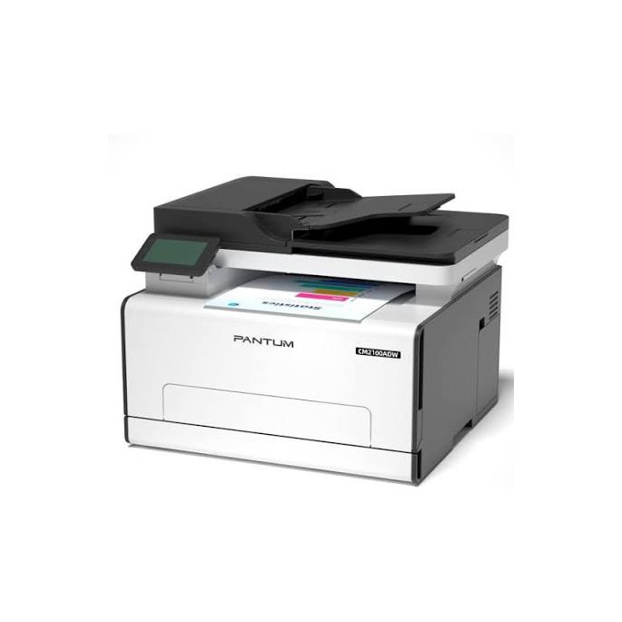 IMPRIMANTE PANTUM MULTIFONCTION A4 LASER COULEUR CM2100ADN TACTILE R/V ADF