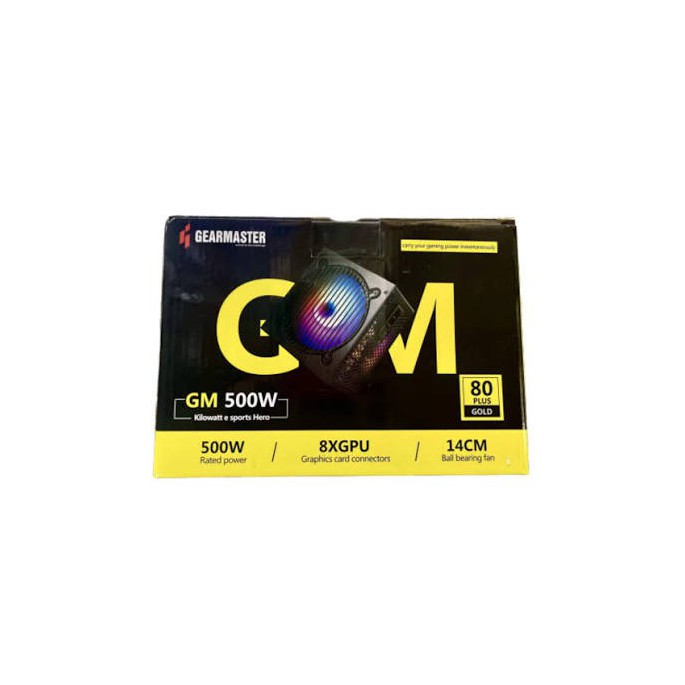 Alimentation Gearmaster 500W Rgb 80+ GOLD
