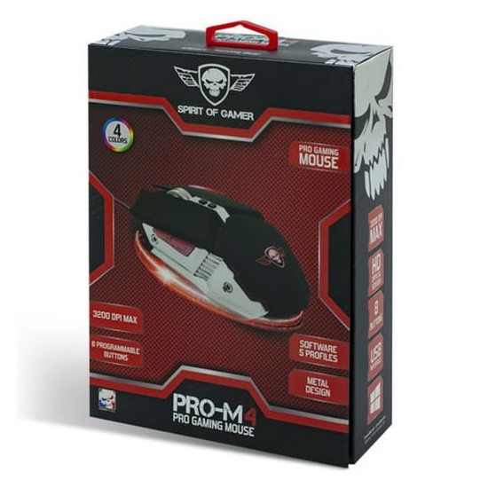 SOURIS GAMING SPIRIT OF GAMER PRO-M4